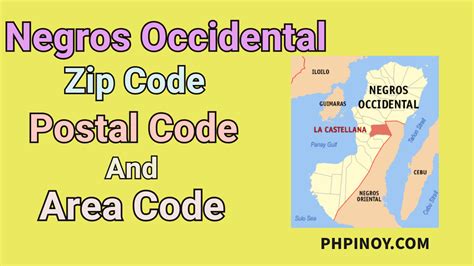 e.b magalona zip code|Negros Occidental Zip Code and Area Code • Noypi.com.ph.